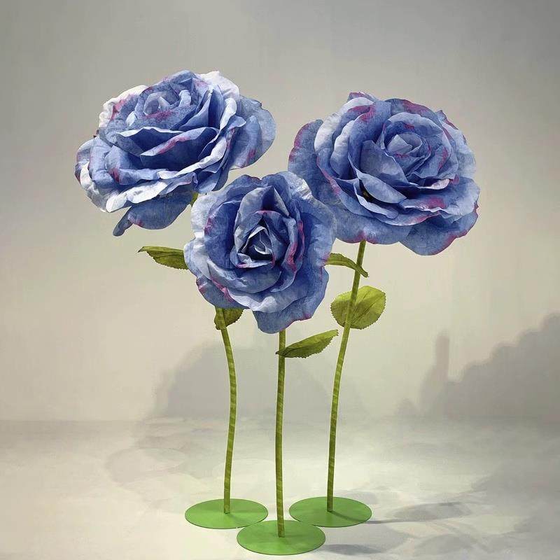 520定制巨型玫瑰大型纸艺花仿真花婚庆道具路引商场装饰舞台拍照,节庆用品/礼品,婚庆绢花,淘宝优惠券,粉丝福利购,淘宝优惠卷