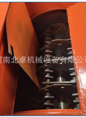 小型土块刀片式粉碎机 复合肥高速甩刀粉碎机 S营养土卧式破碎机