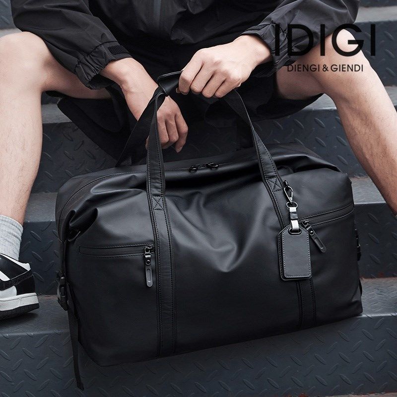 IDIG旅行包大容量男款商务休闲包手提包短途出差旅游单肩斜挎包
