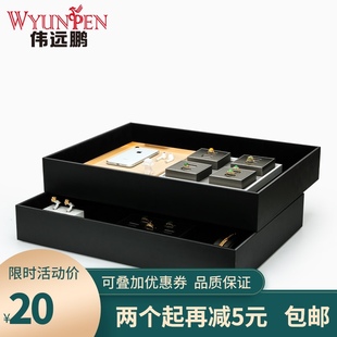 珠宝道具看货盘大容量饰品戒指首饰盘收纳店铺收货创意欧式展示