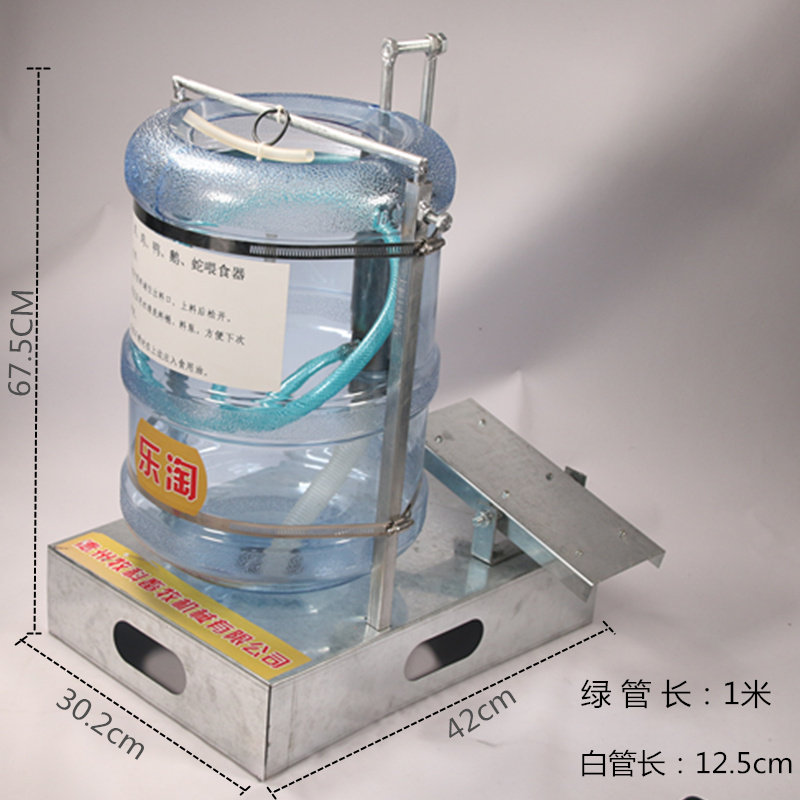 乳鸽喂食器/乳鸽喂食机/喂蛇机 填鸭机 可N移动脚踏式肉鸽打食器