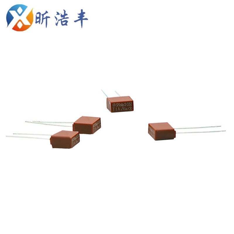 方形保险丝保险管T1A 1A 392 250V慢断保险丝棕红色2A 3A