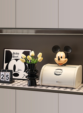 现代轻奢入户玄关摆件家居饰品餐边柜客厅钥匙收纳高级感软装布置