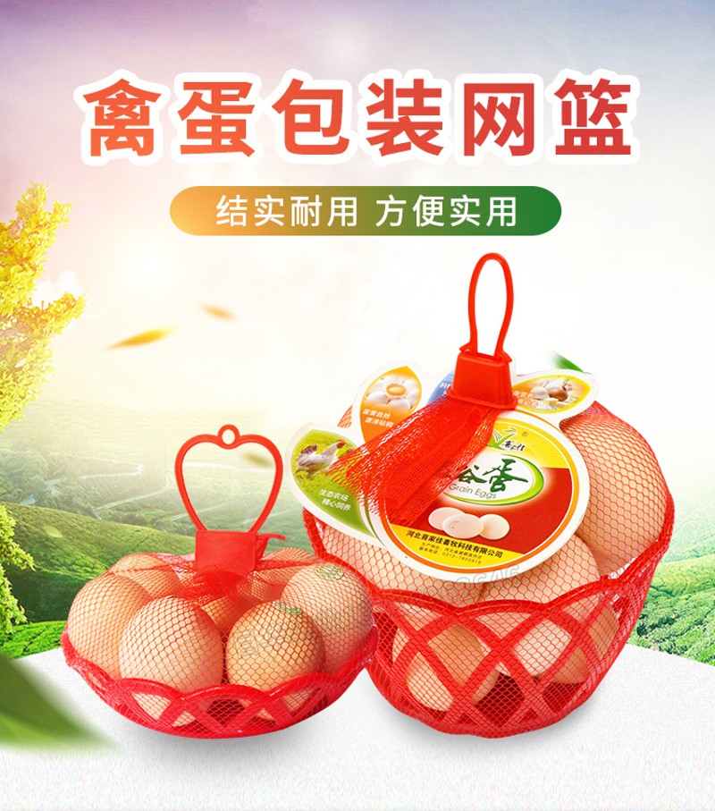 塑料编织鸡蛋篮子 鸡蛋网兜 鸡蛋小竹筐 鸡蛋筐子 鸡蛋小筐工厂店