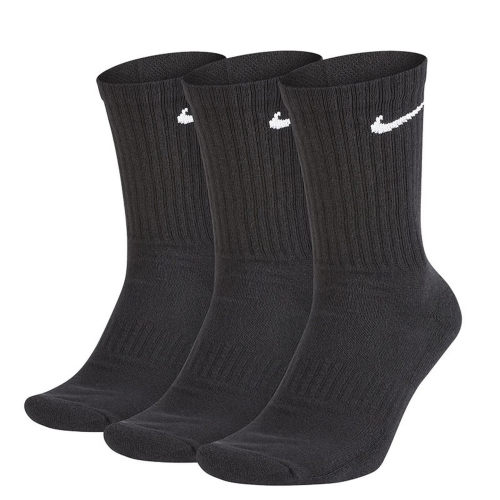 NIKE/耐克袜子男女袜三双装吸汗透气中筒袜休闲运动袜SX7664-010