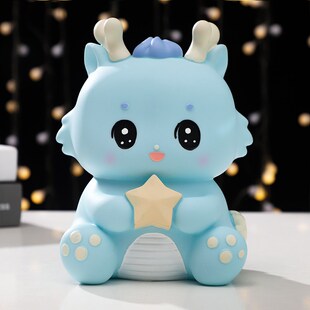 龙年存钱罐十二生肖储蓄罐可取龙形新款大号只进不出储钱罐摆件大