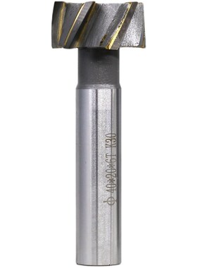 螺旋T型铣刀T形刀直柄K30钨钢合金焊接刀AOX45670镶硬质合金t型刀