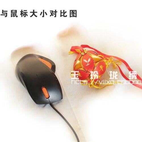 6CM三月三抛绣球广西壮族靖西旧州纯手工民族工艺品汽车挂件