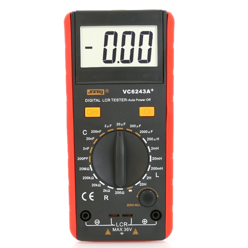 滨江LCR测试仪电感表VC6243A 电感电容电阻表检测仪专用仪表