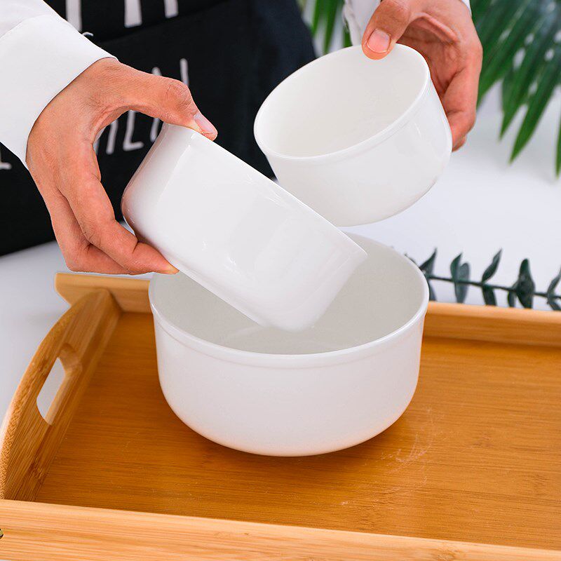 加深蒸蛋碗可微波大号家用泡面碗宝宝辅食碗饭盒碗骨瓷保鲜碗汤碗