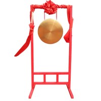 銅鑼配鑼架開道鑼4S店開業(yè)慶典鑼抄鑼喜慶活動(dòng)鑼配鑼架秦翔樂器42