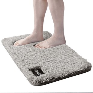 卫生间门口吸水地垫浴室防滑脚垫家用厕所门垫洗手间卧室地毯定制