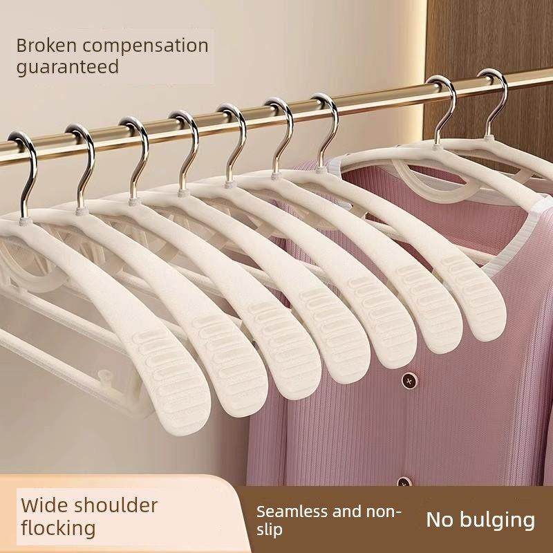 日本进口植绒衣架，用于家庭挂衣服，无标记，防滑衣柜存放，防肩,收纳整理,植绒衣架/布衣架,淘宝优惠券,粉丝福利购,淘宝优惠卷