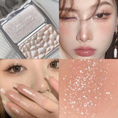 神仙清冷高光粉脸部珠光提亮水光爆闪细闪软土豆泥钻石锁骨正品