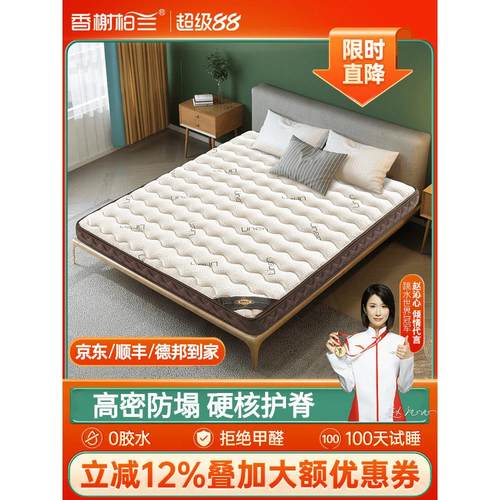 天然椰棕榈床垫硬垫子家用卧室护脊乳胶婴儿童棕垫厚薄榻榻米定制