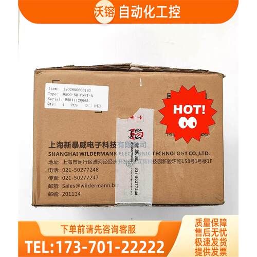 Wildermann W500-NH-PNET-A扭矩压力位【议价】