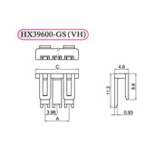 2GS 4GS HXH红星卡扣 3GS HX39600 6GS 5GS 线扣 8GS 10GS