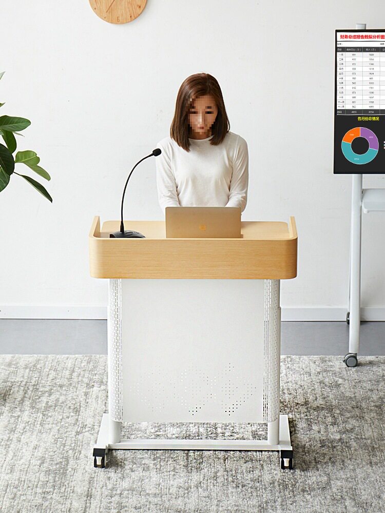 移动演讲台发言台学校讲台桌教师升降办公会议主持台接待迎宾其他