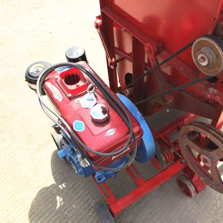 花生壳脱机剥机去皮机自动上料二次抽风清选分级花生脱粒机