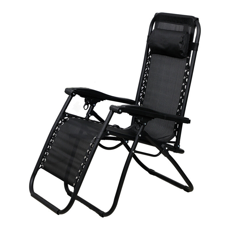 躺椅折叠午休坐睡两用办公室休闲椅子午睡床靠背沙滩可躺懒人凉椅