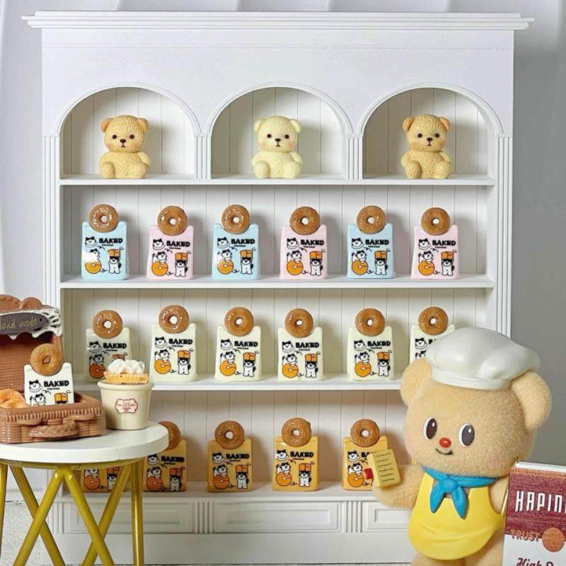 拱门小尺寸收纳柜食玩收纳柜置物架娃屋微缩萌粒展示架