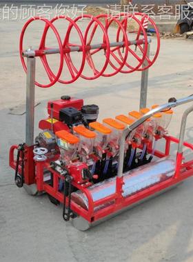 手新款小1CT-080行汽油机蔬播菜种机 型推式菠菜油菜播种设备