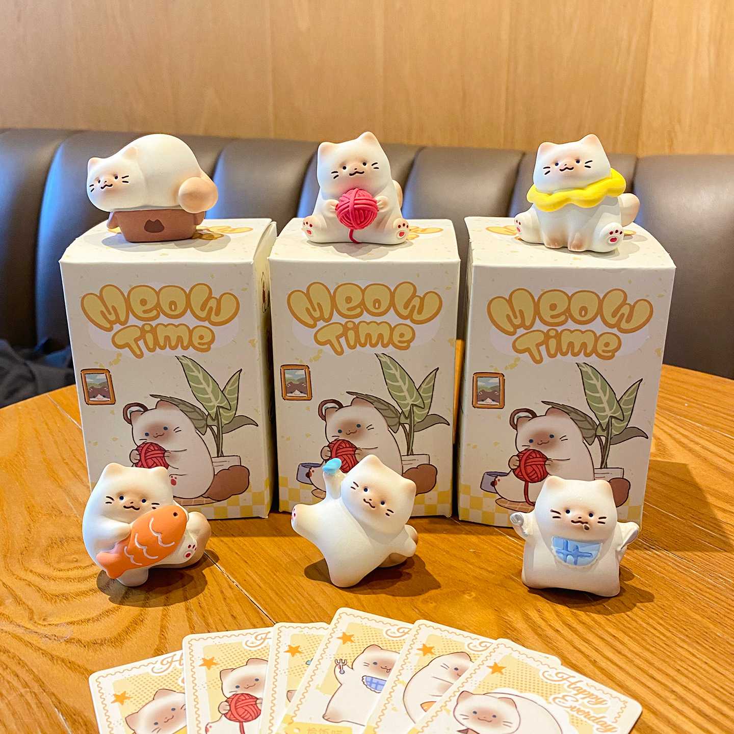 原创喵享时光盲盒摆件卡通萌宠30
