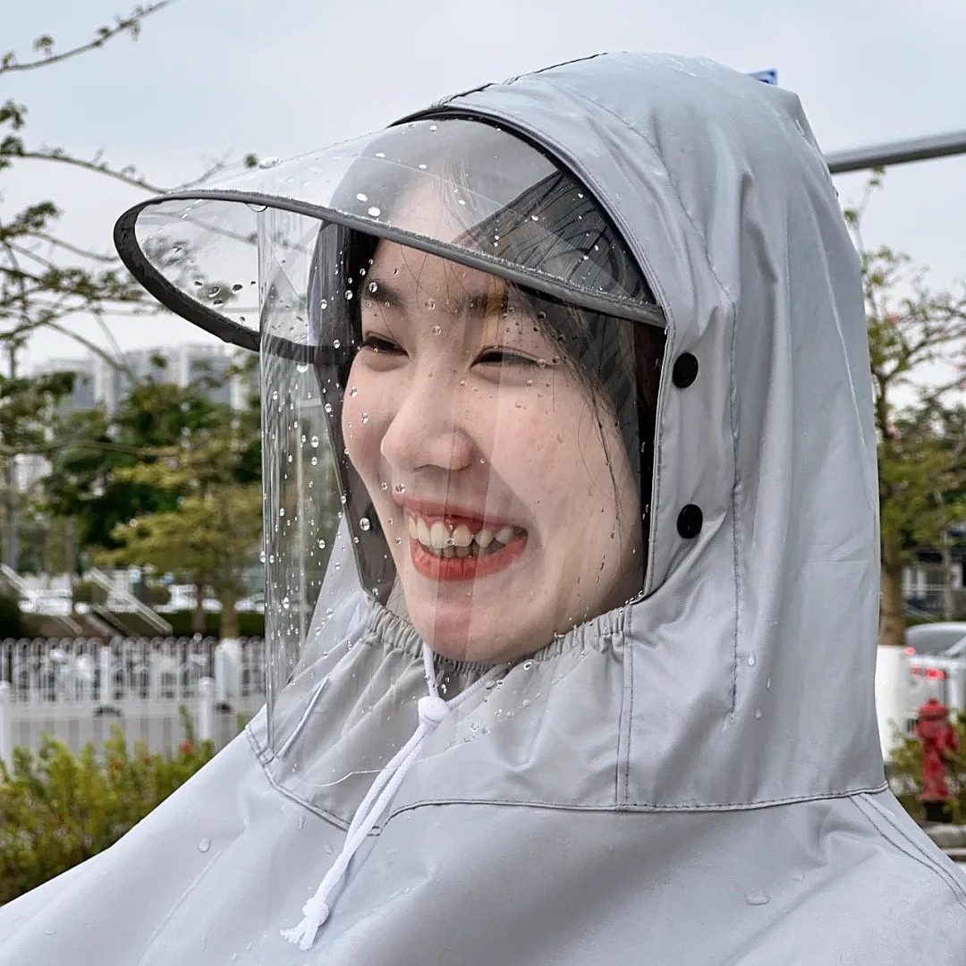 电动车防雨罩雨衣二合一高品质电动车2人雨衣防晒防雨罩雨衣一体