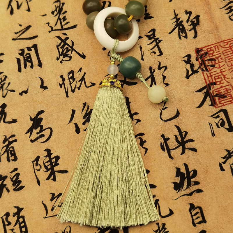 手持跑环穗子配饰天然牛骨玉髓渐层流苏配件手串吊穗diy手机吊饰,纺织面料/辅料/配套,流苏/穗,淘宝优惠券,粉丝福利购,淘宝优惠卷