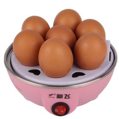 家用迷你蒸蛋器鸡蛋羹不锈钢早餐机多功能自动断电煮蛋器一人。
