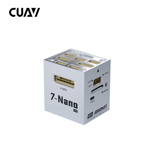 CUAV新品 7-NANO V2飞控航模无人机开源控制器多旋翼固定翼APMPX4