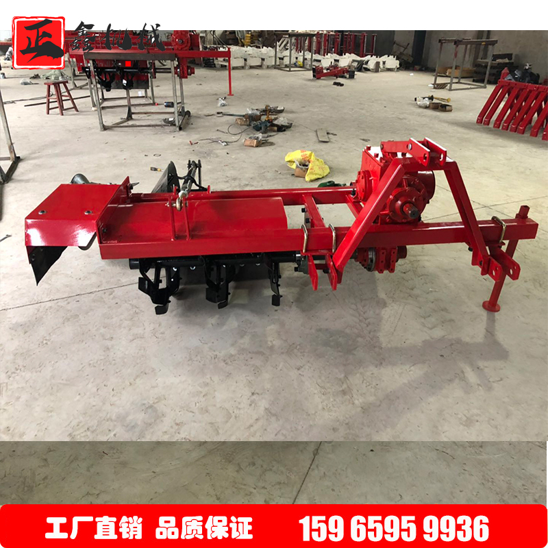 四轮拖拉机带水稻田筑埂机 水旱两用侧边式打梗U机 田埂起埂机