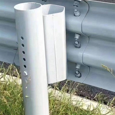 防撞高速乡村公路波形护栏板热镀锌 立柱 防阻块 端头 Y托架 配件