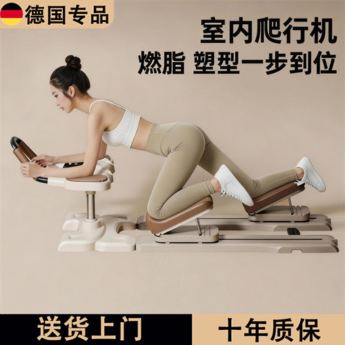 德国家用爬行机腰椎训练运动器材