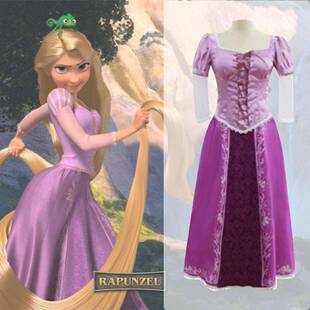 爆款魔法奇缘cos服乐佩公主cosplay裙子万圣节角色扮演服工厂现货