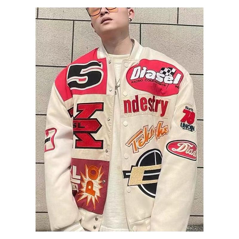 menclothes美式夹克明星