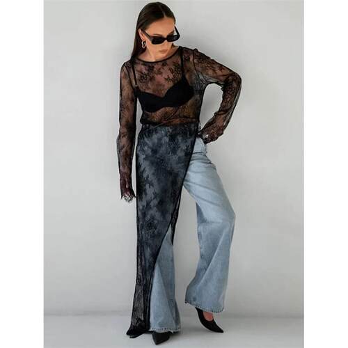 womenclothes黑色性感透