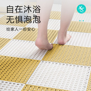 环保tpe材质浴室防滑垫沐浴缸淋浴房洗澡卫生间地垫吸盘防摔脚垫