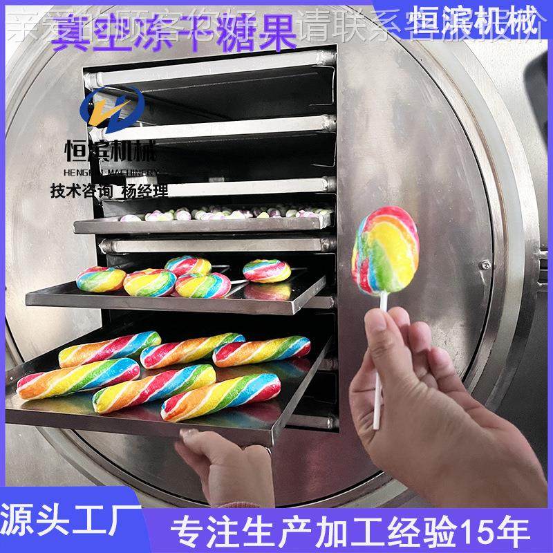 小型干原位冻干机 魔芋片秋葵冻机 材鲜药块茎茶叶真空SOD冷冻燥
