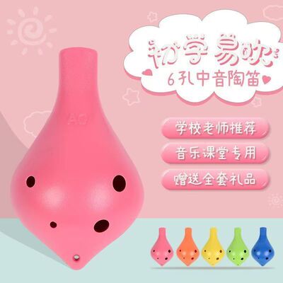 陶笛6孔AC调中音初学者