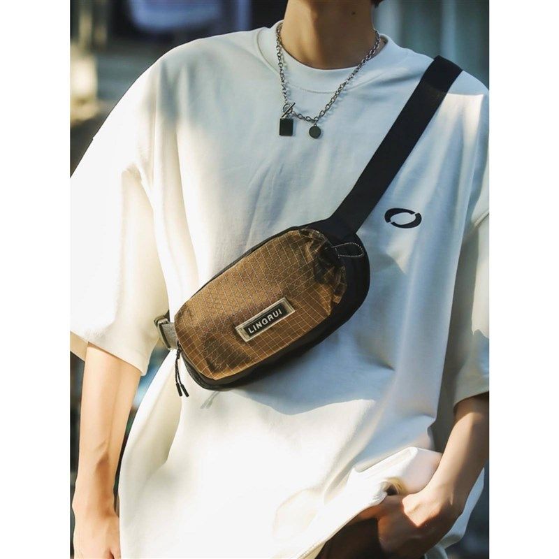 斜挎包男轻便通勤小挎包日系工装单肩包简约纯色运动腰包休闲胸包,箱包皮具/热销女包/男包,男士包袋,淘宝优惠券,粉丝福利购,淘宝优惠卷