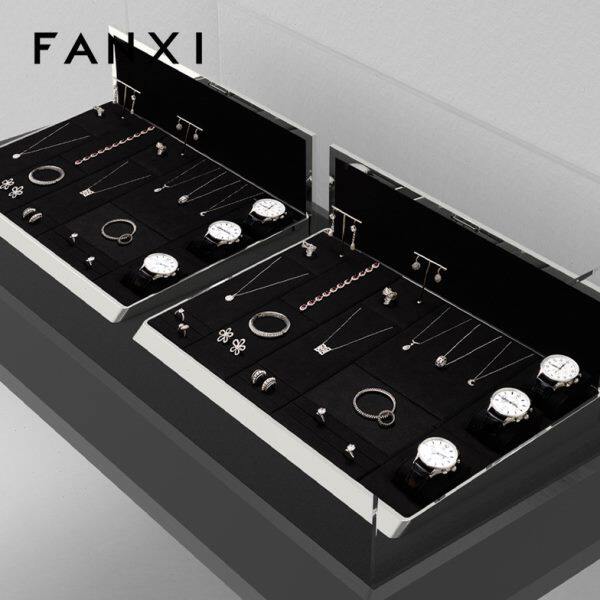 X陈列FAN高档珠宝展示道具戒指西凡柜台I耳环首饰展示架手表项链