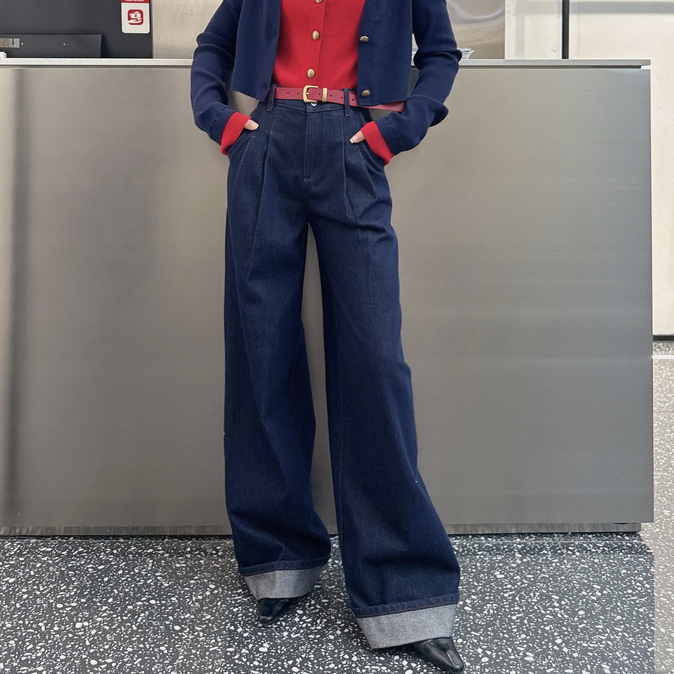 ariose艾诺丝槿2026春新款官方旗舰店时尚休闲直筒阔腿裤BR321150,女装/女士精品,休闲裤,淘宝优惠券,粉丝福利购,淘宝优惠卷