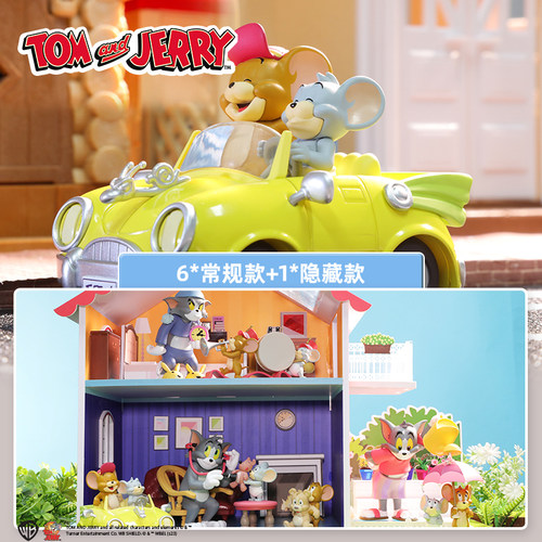 猫和老鼠摆件日常生活动漫盲盒