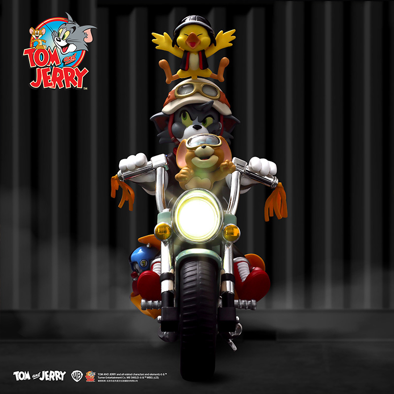 猫和老鼠复古机车系列收藏摆件