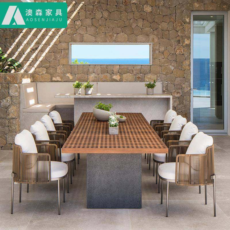 爆款户外桌椅庭院组合露天别墅花园不锈钢藤椅休闲藤编桌椅室外家,商业/办公家具,商用藤编家具,淘宝优惠券,粉丝福利购,淘宝优惠卷