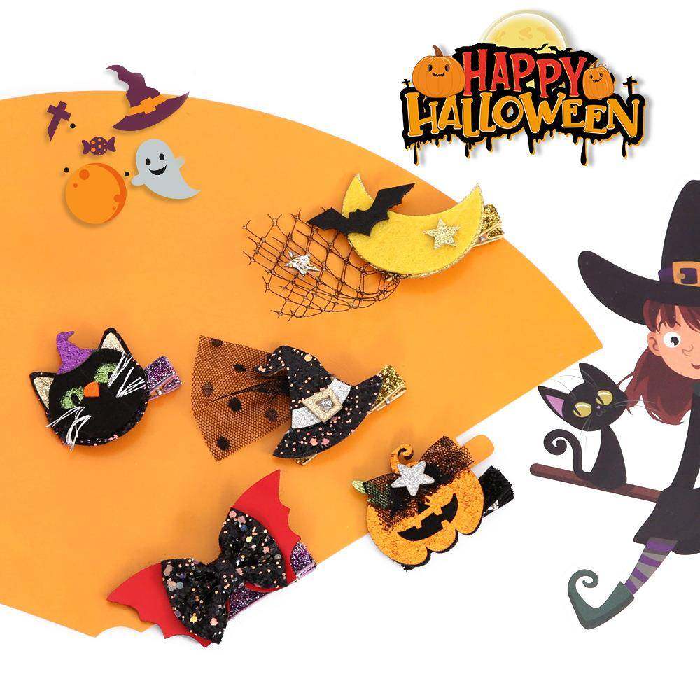 爆款万圣节发夹可爱鸭嘴夹派对装饰儿童万圣发饰蝴蝶结南瓜网纱发,节庆用品/礼品,装扮布置套餐,淘宝优惠券,粉丝福利购,淘宝优惠卷