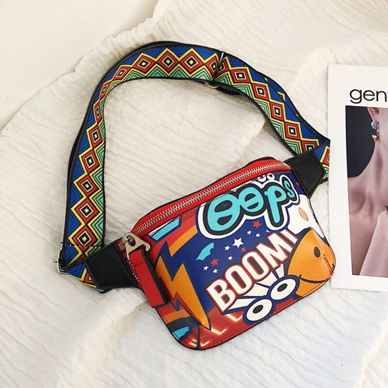 儿童包包男童斜挎包时尚帅气单肩小背包韩版百搭潮酷拽小女孩胸