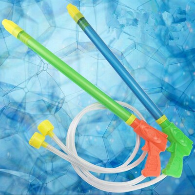夏季儿童漂流 抽m拉自吸式水枪打水仗自动方便吸水水炮快速省力