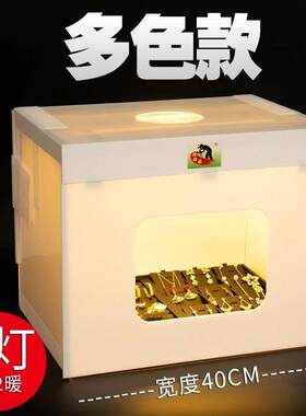 珠宝首饰饰品小型摄影棚迷你静物产品拍照文玩专业柔光灯箱